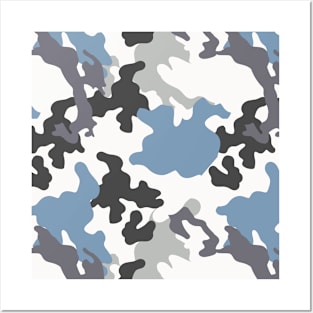 Camo Seamless Pattern Posters and Art